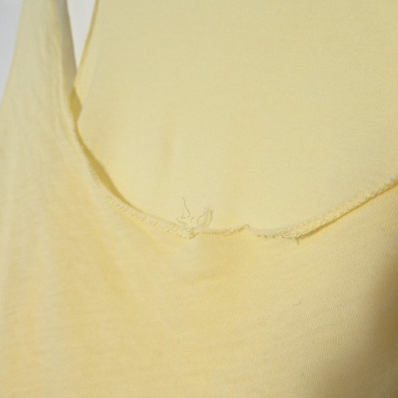 LnA Raw Edge Razor Racerback Tank Yellow - Large - Picture 7 of 12